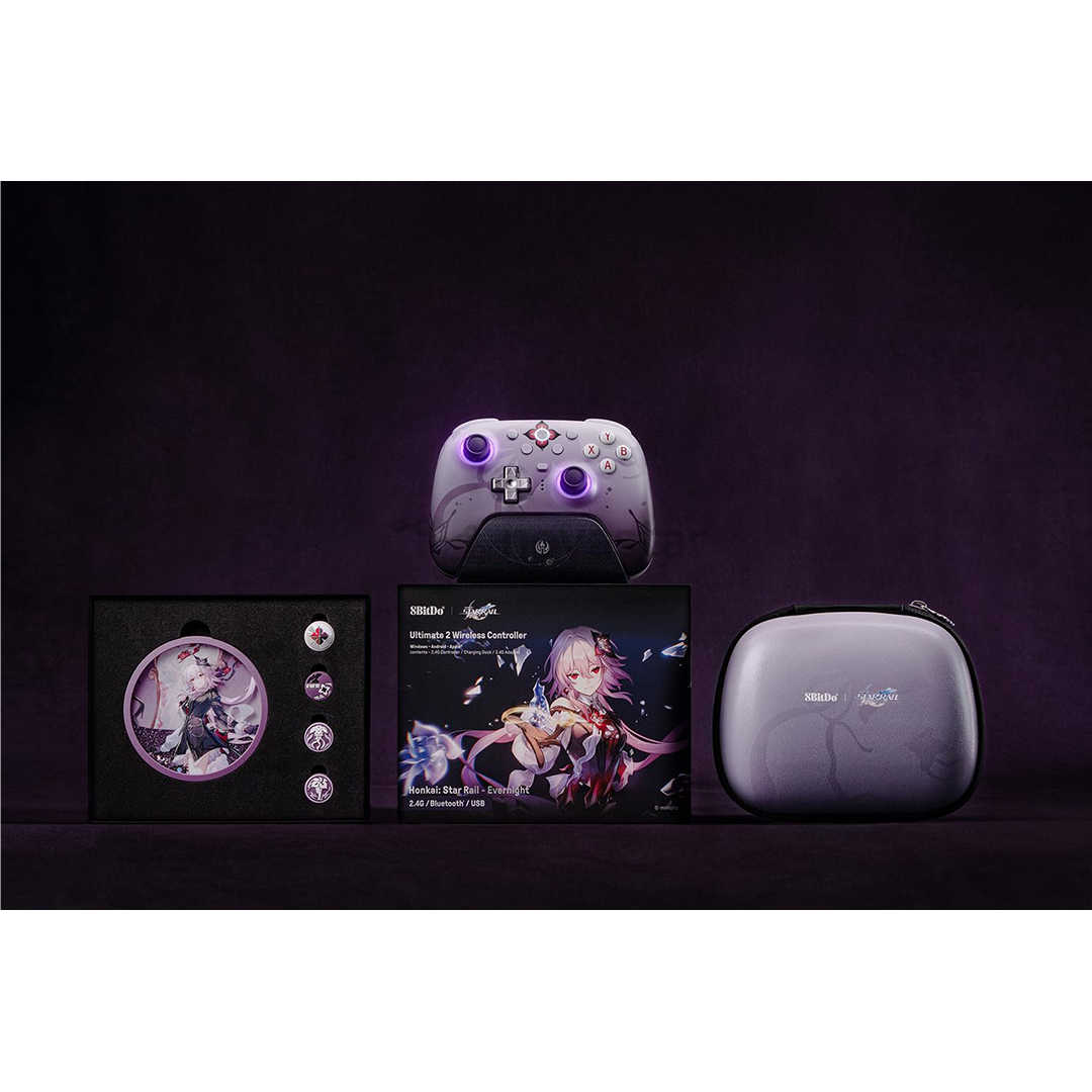 8BitDo Ultimate 2 Evernight, violetinis - Žaidimų pultelis