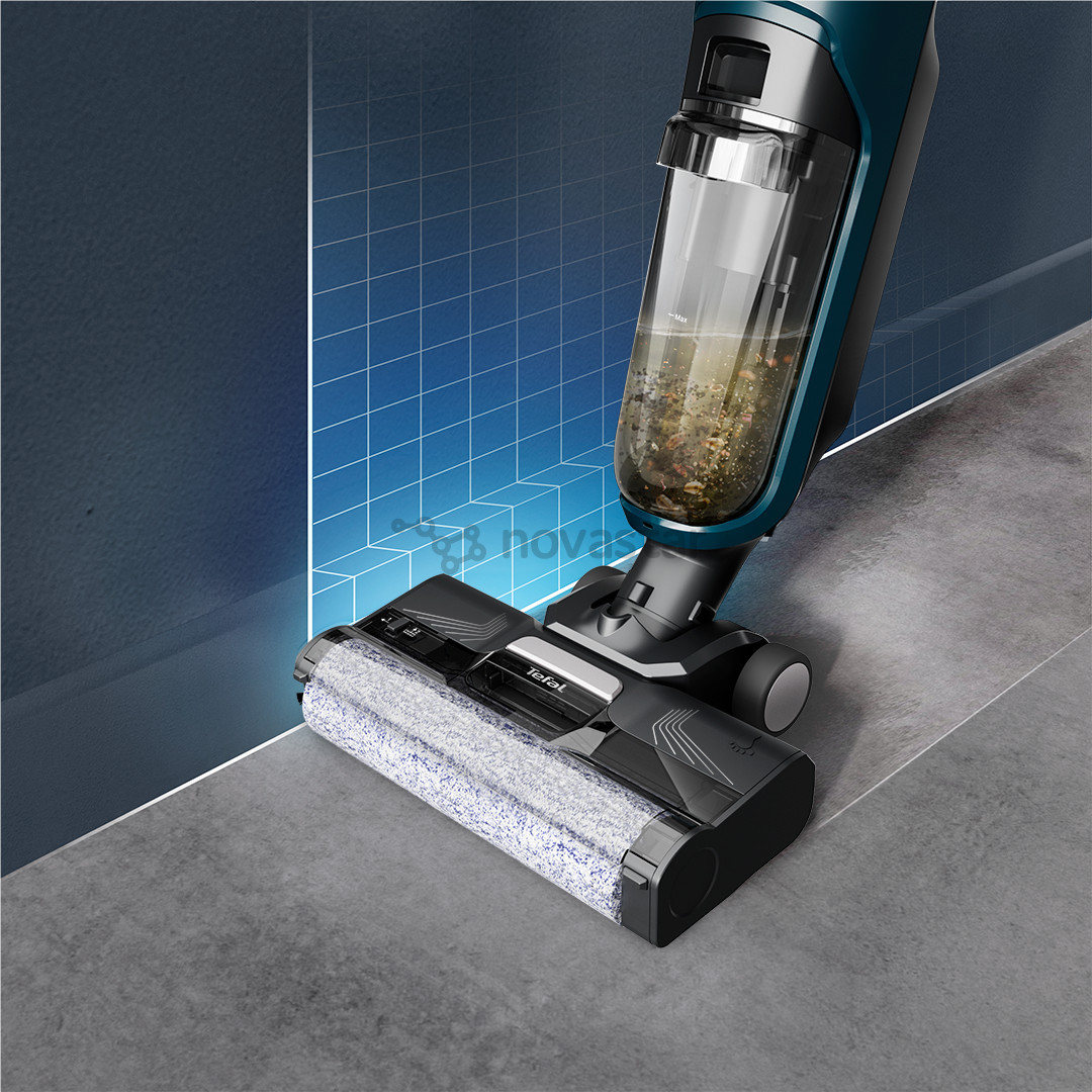 Tefal X-Clean 2, 2-in-1, сухая и влажная уборка, зеленый - Беспроводной пылесос для твердых полов