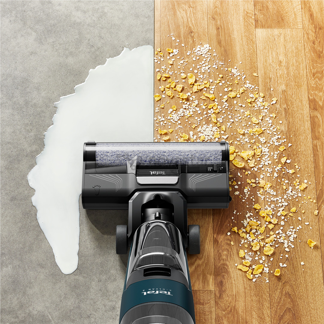 Tefal X-Clean 2, 2-in-1, сухая и влажная уборка, зеленый - Беспроводной пылесос для твердых полов