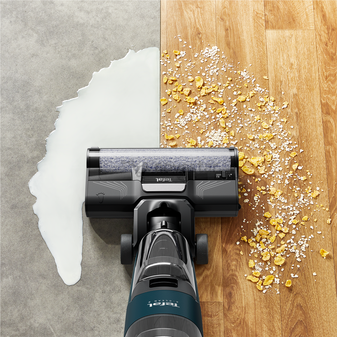 Tefal X-Clean 2, 2-in-1, Wet & Dry, žalias - Belaidis siurblys kietoms grindims