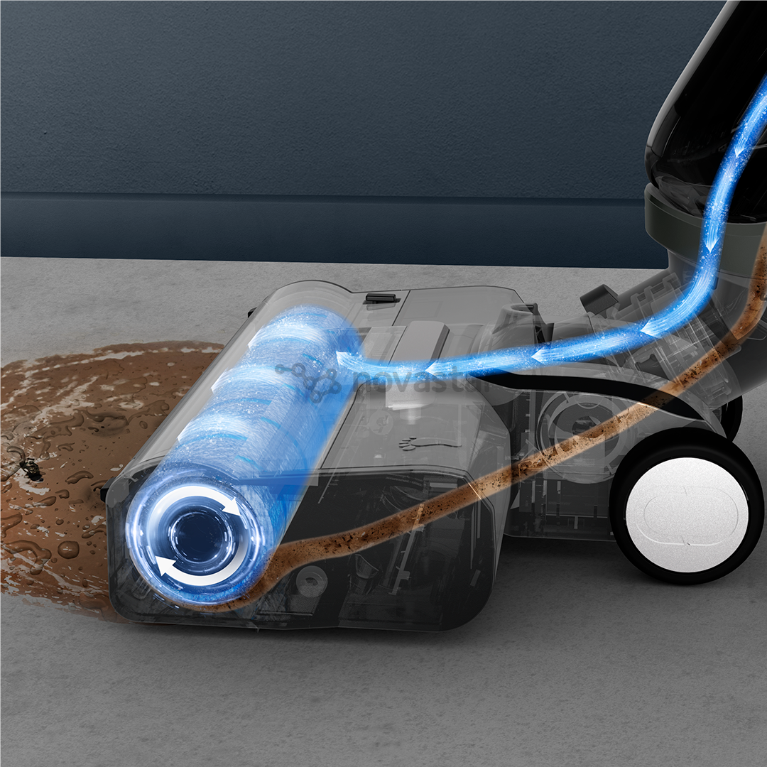 Tefal X-Clean 4, сухая и влажная уборка, серый - Беспроводной пылесос для твердых полов