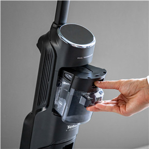 Tefal X-Clean 4, сухая и влажная уборка, серый - Беспроводной пылесос для твердых полов