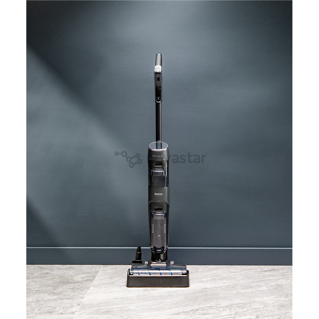 Tefal X-Clean 4, сухая и влажная уборка, серый - Беспроводной пылесос для твердых полов