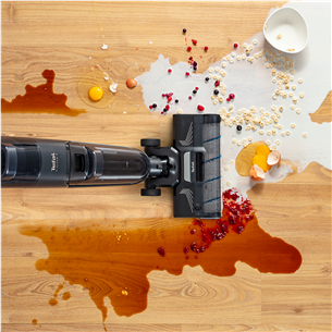 Tefal X-Clean 4, сухая и влажная уборка, серый - Беспроводной пылесос для твердых полов