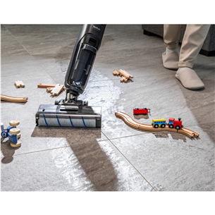 Tefal X-Clean 4, сухая и влажная уборка, серый - Беспроводной пылесос для твердых полов