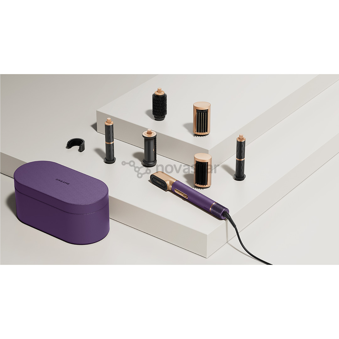 Dreame AirStyle Pro, violetinės - Plaukų formavimo šukos