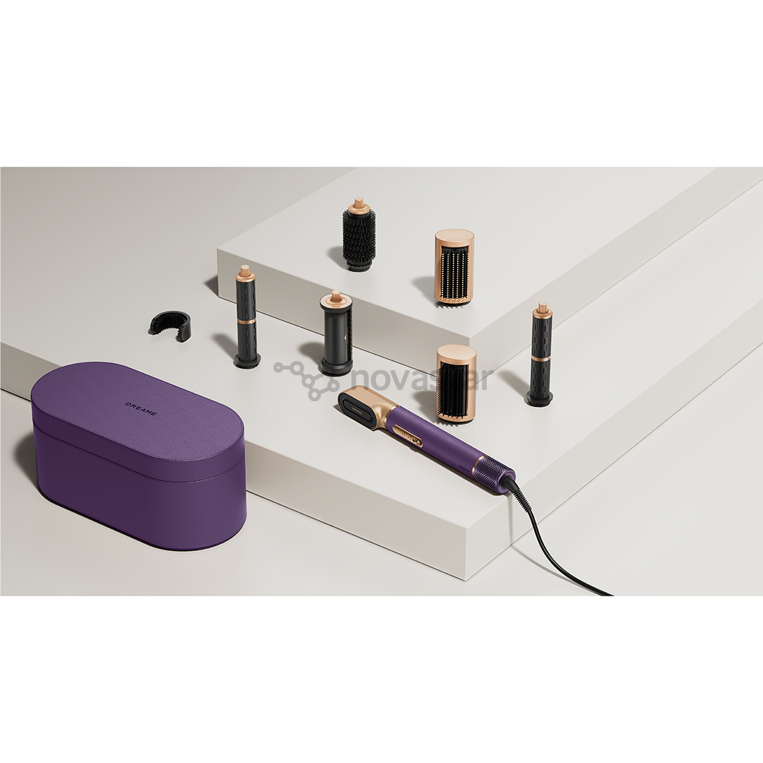 Dreame AirStyle Pro, violetinės - Plaukų formavimo šukos