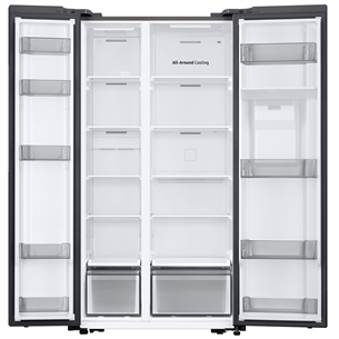Samsung, NoFrost, 578 L, aukštis 178 cm, sidabro spalvos - SBS Šaldytuvas