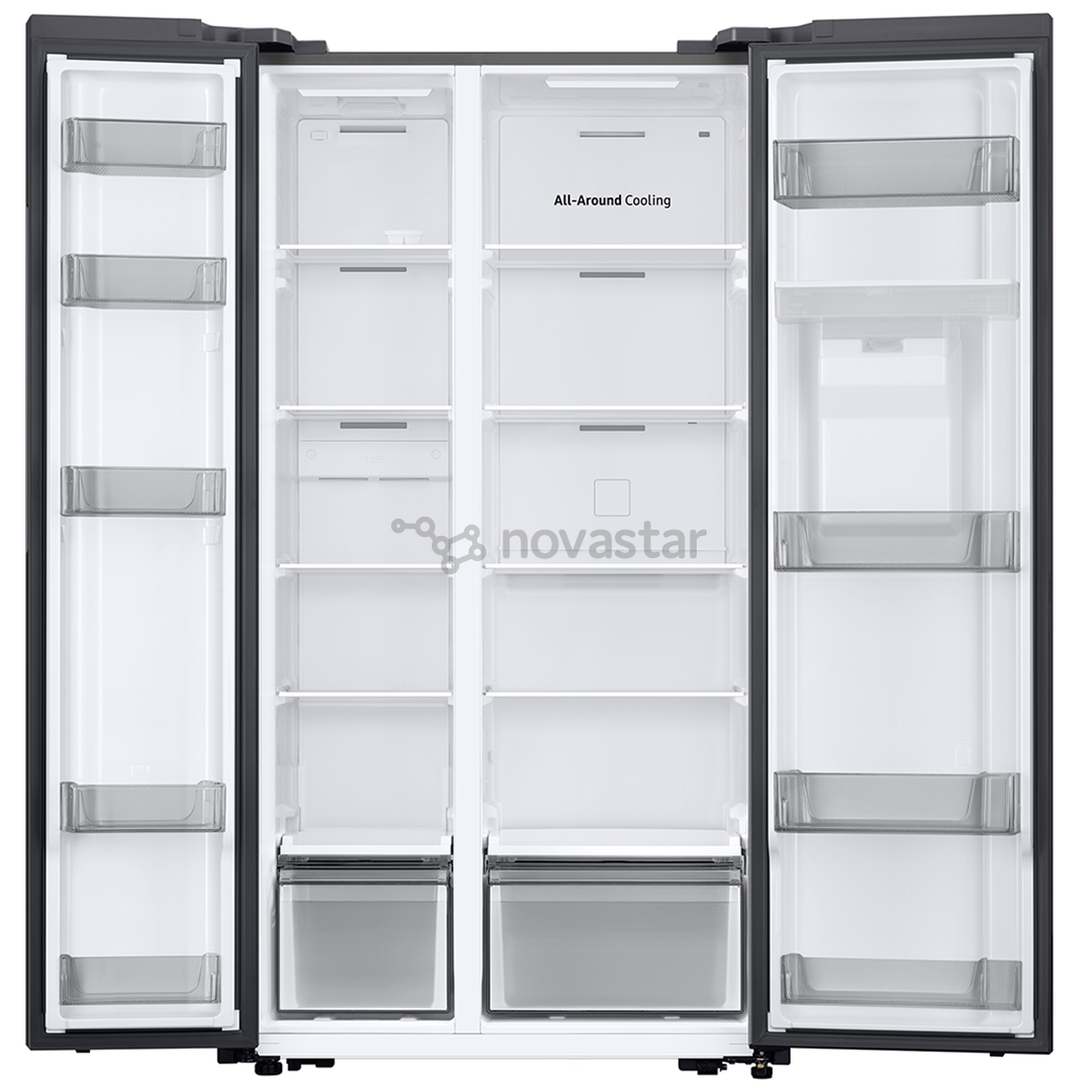 Samsung, NoFrost, 578 L, aukštis 178 cm, sidabro spalvos - SBS Šaldytuvas