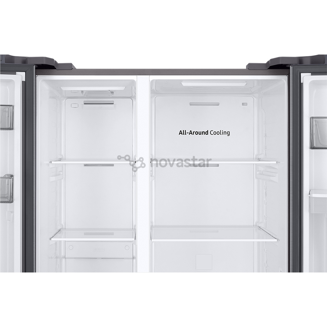 Samsung, NoFrost, 578 L, aukštis 178 cm, sidabro spalvos - SBS Šaldytuvas
