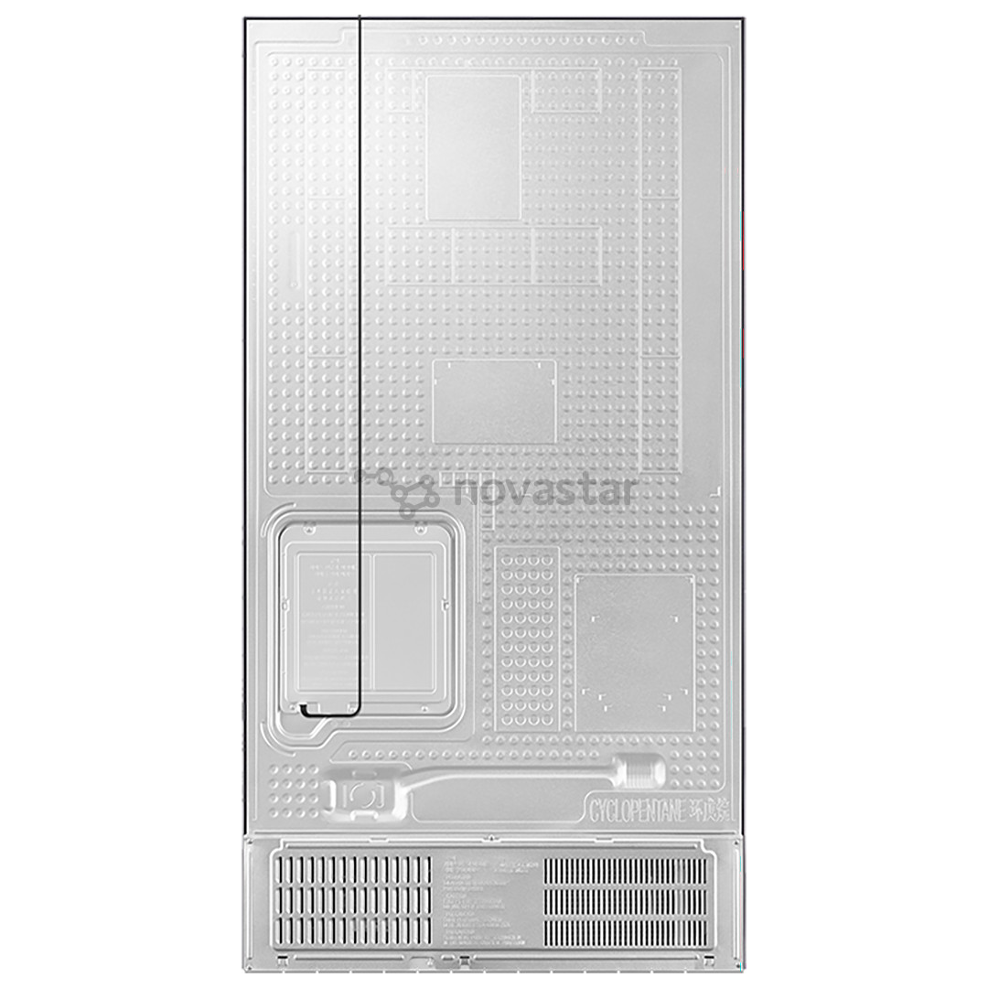 Samsung, NoFrost, 578 L, aukštis 178 cm, sidabro spalvos - SBS Šaldytuvas
