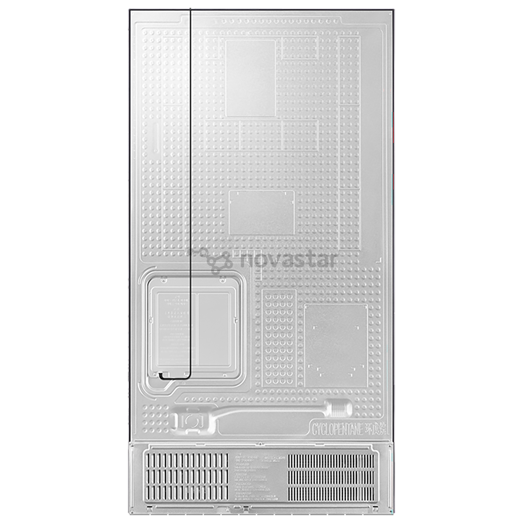 Samsung, NoFrost, 578 L, aukštis 178 cm, sidabro spalvos - SBS Šaldytuvas