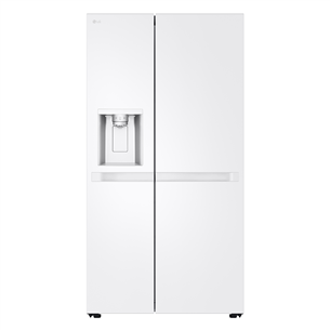 LG, Water & Ice Dispenser, 638 L, height 179 cm, white - SBS-Refrigerator GSLC40SWPE