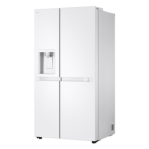 LG, Water & Ice Dispenser, 638 L, aukštis 179 cm, baltas - SBS Šaldytuvas