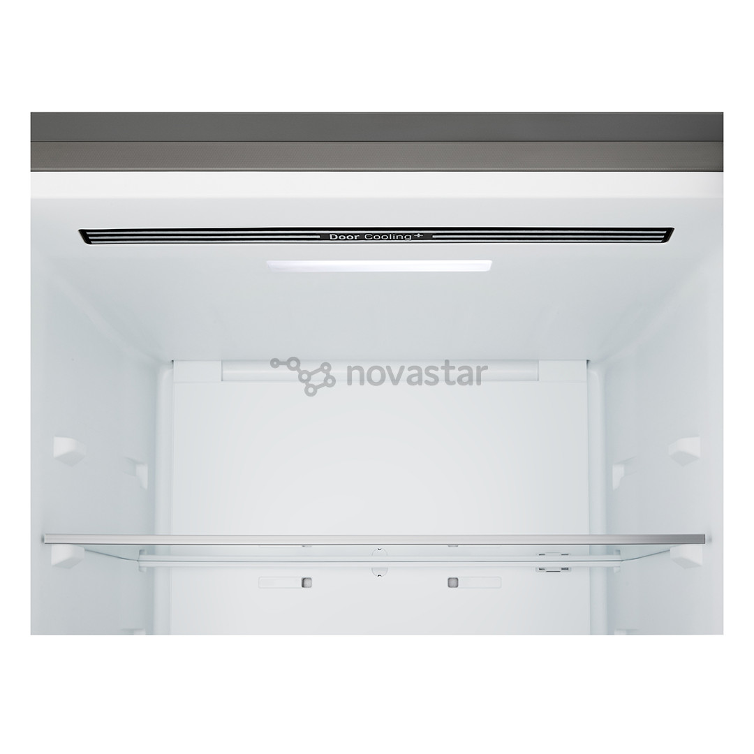 LG, NoFrost, 333 L, aukštis 186 cm, sidabro spalvos - Šaldytuvas