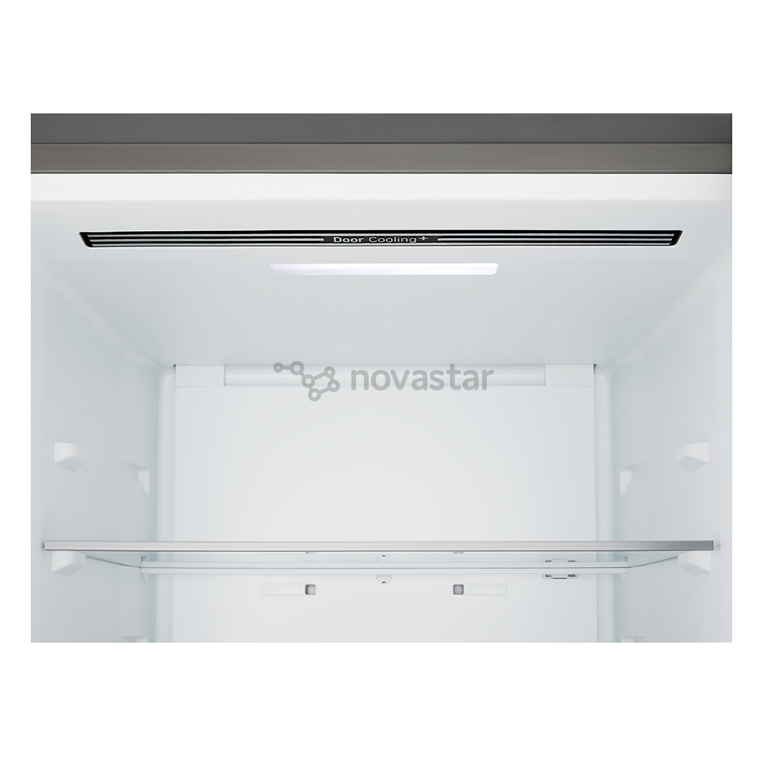 LG, NoFrost, 333 L, aukštis 186 cm, sidabro spalvos - Šaldytuvas