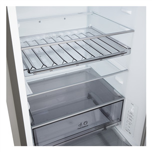 LG, NoFrost, 333 L, aukštis 186 cm, sidabro spalvos - Šaldytuvas