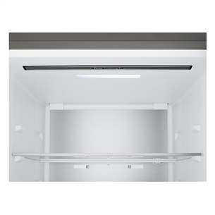 LG, NoFrost, 333 L, aukštis 186 cm, sidabro spalvos - Šaldytuvas