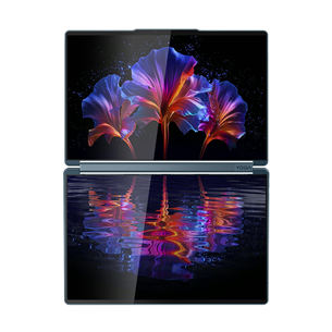 Lenovo Yoga Book 9i Gen 10, 14'', WQXGA+, OLED, 120 Hz, Ultra 7, 32 GB, 1 TB, W11P, ENG, mėlynas - Nešiojamasis kompiuteris