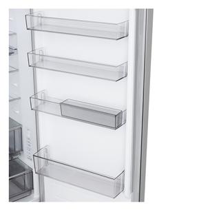 LG, NoFrost, 375 L, aukštis 203 cm, sidabro spalvos - Šaldytuvas