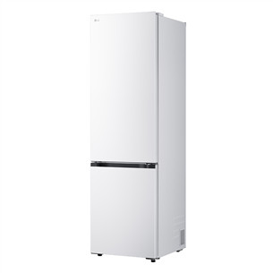 LG, NoFrost, 375 L, height 203 cm, white - Refrigerator