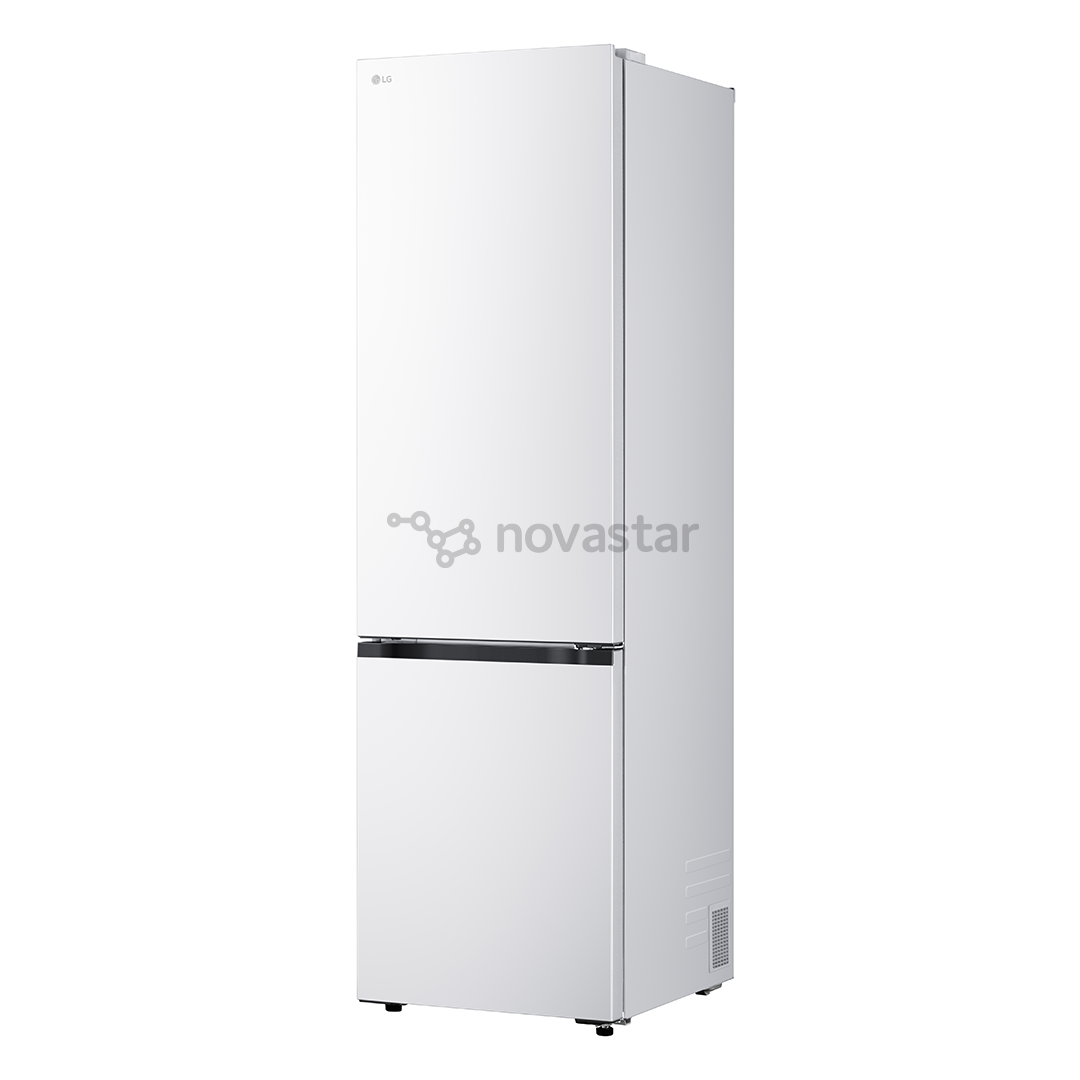 LG, NoFrost, 375 L, height 203 cm, white - Refrigerator