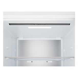 LG, NoFrost, 375 L, height 203 cm, white - Refrigerator