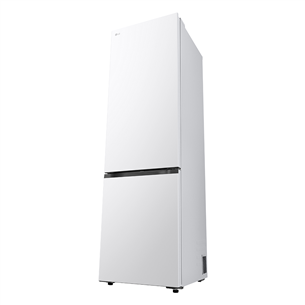 LG, NoFrost, 375 L, height 203 cm, white - Refrigerator