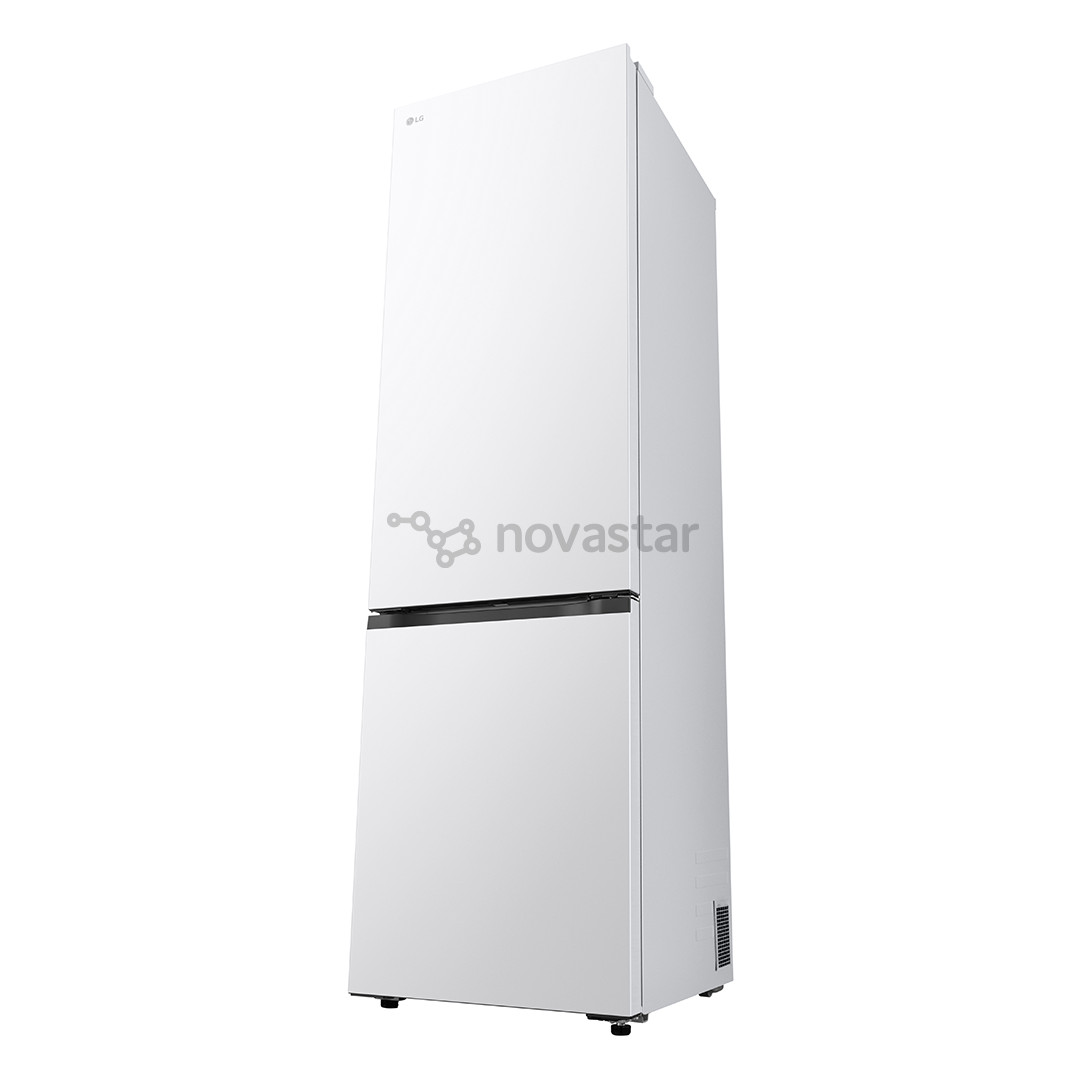 LG, NoFrost, 375 L, height 203 cm, white - Refrigerator