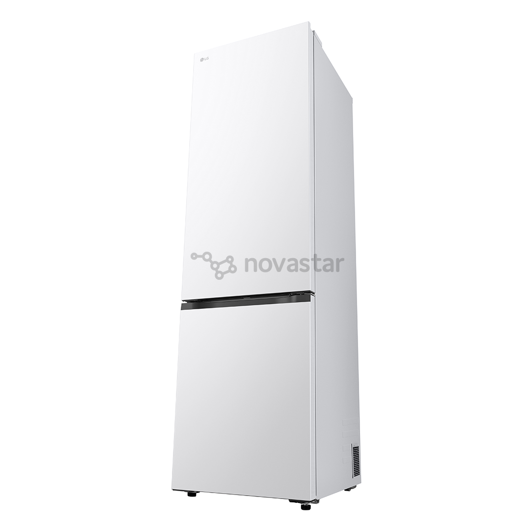 LG, NoFrost, 375 L, height 203 cm, white - Refrigerator