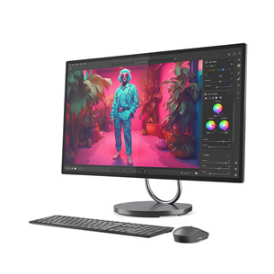 Lenovo Yoga AIOi Gen 10, 32'', 4K UHD, Ultra 7, 32 GB, 1 TB, ENG, storm grey - All in one desktop PC