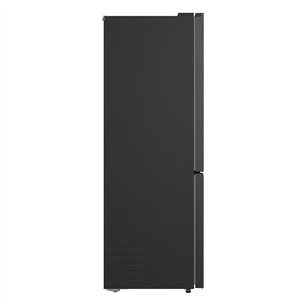 LG, Total No Frost, 333 L, aukštis 186 cm, matinis juodas - Šaldytuvas
