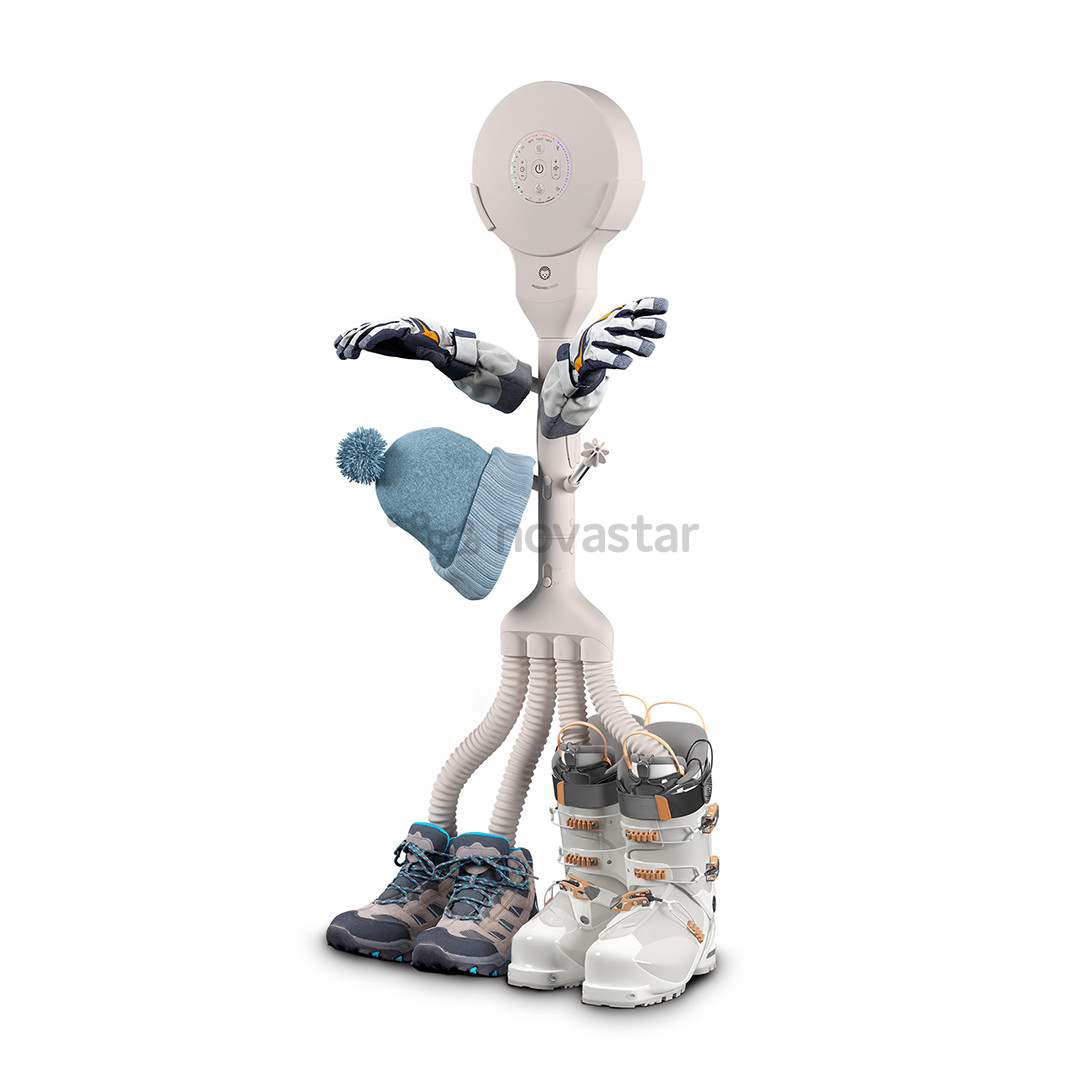 Hedgehog Buddy, 4x4, white - Shoe dryer