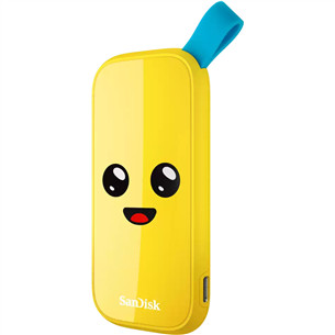 SanDisk Fortnite Portable SSD Peely Edition, 1 TB, geltonas - Išorinis SSD diskas SDSSDE30-1T00-G25F