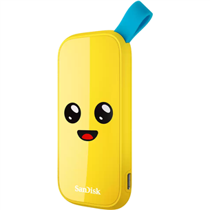 SanDisk Fortnite Portable SSD Peely Edition, 1 ТБ, желтый - Внешний накопитель SSD SDSSDE30-1T00-G25F