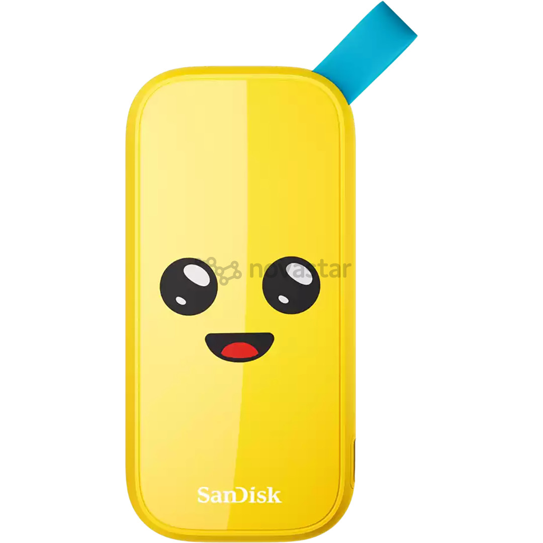SanDisk Fortnite Portable SSD Peely Edition, 1 TB, geltonas - Išorinis SSD diskas