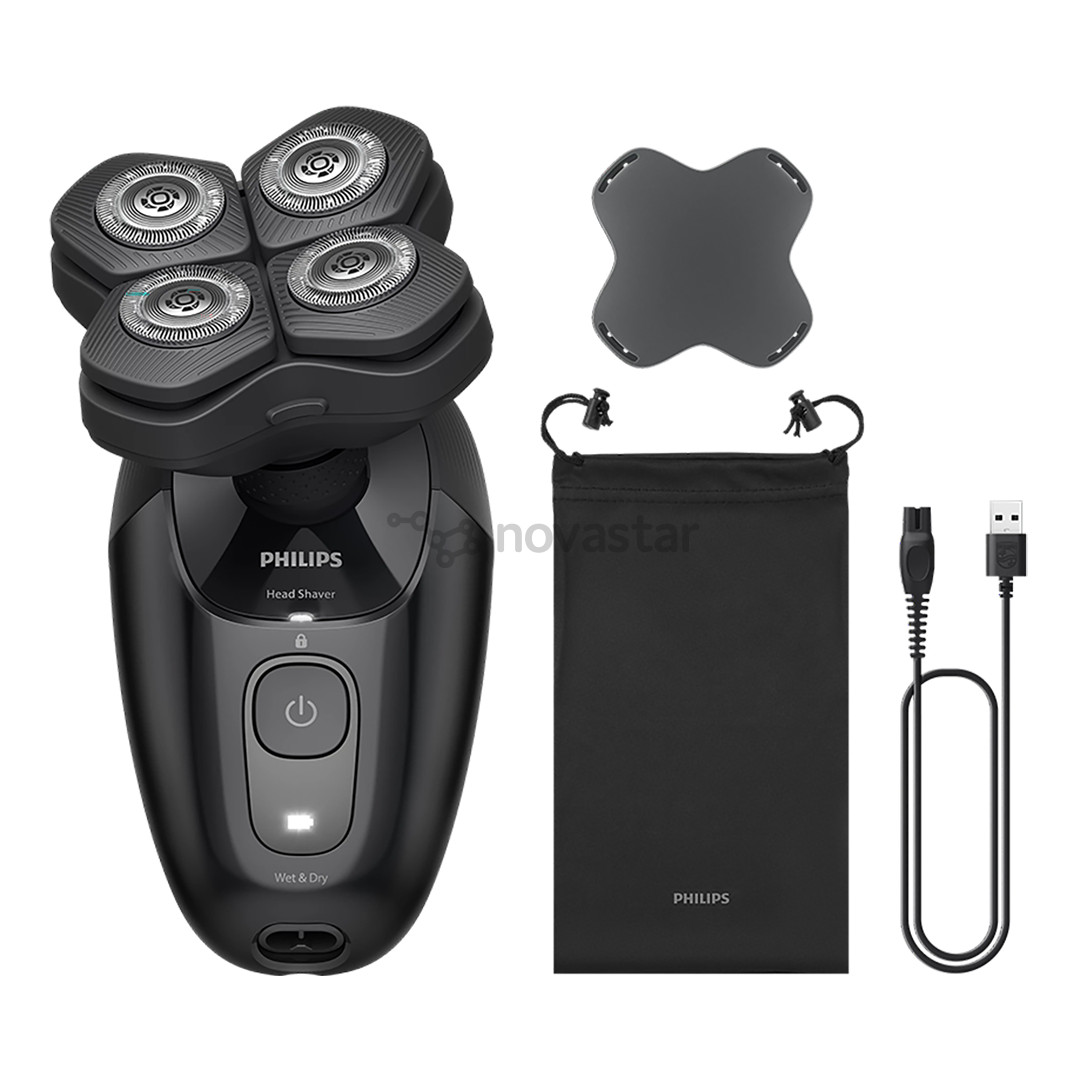 Philips Head Shaver Pro 5000 Series, черный - Бритва для головы