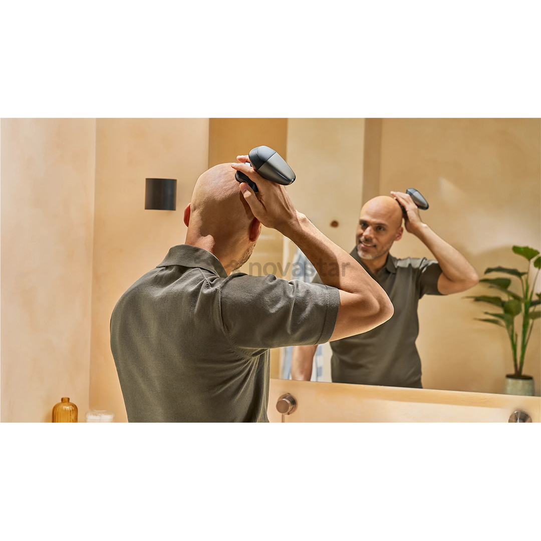 Philips Head Shaver Pro 7000 Series, juodas - Galvos skustuvas