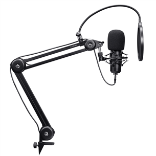 Trust GXT270 Emita II+, black - Microphone with arm