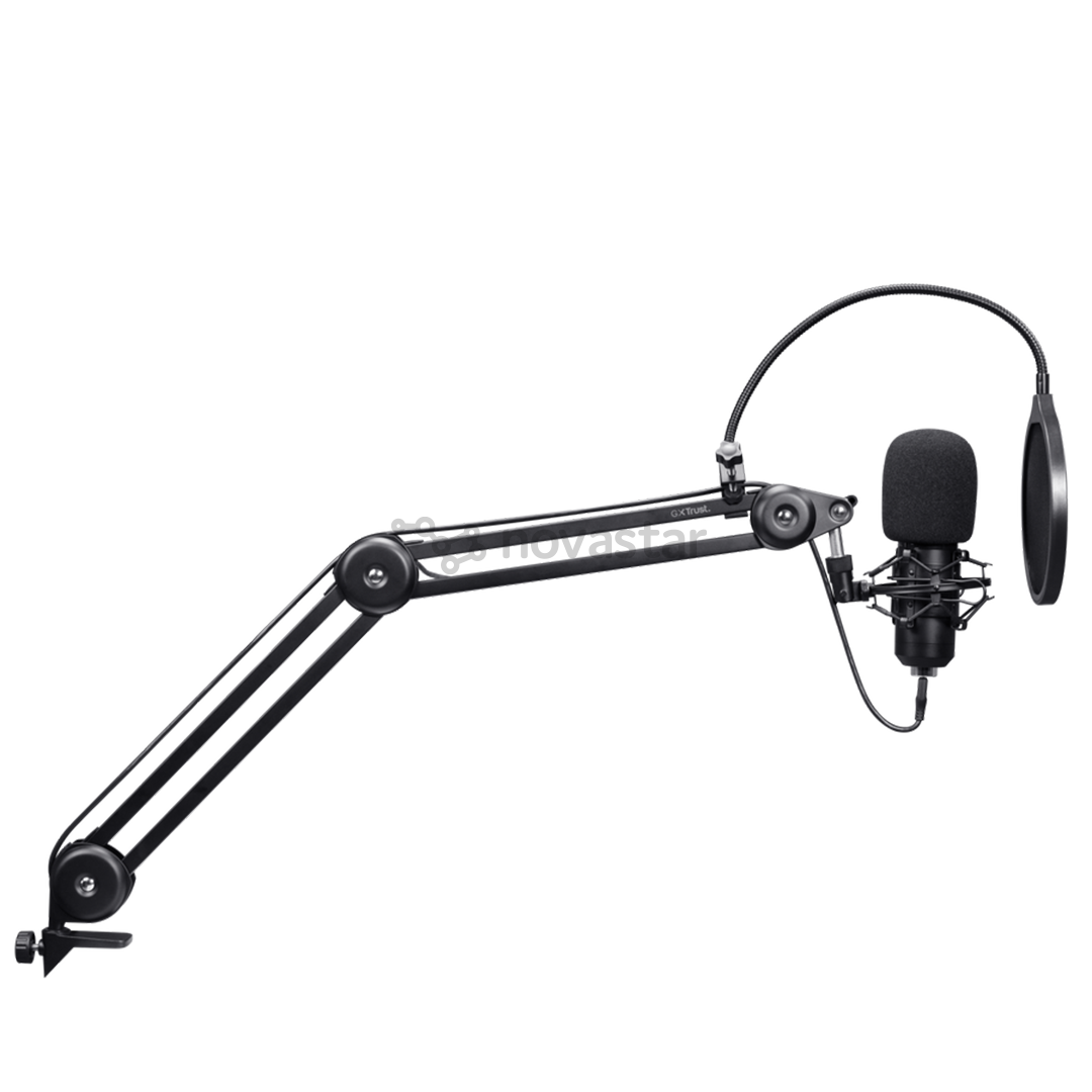 Trust GXT270 Emita II+, black - Microphone with arm