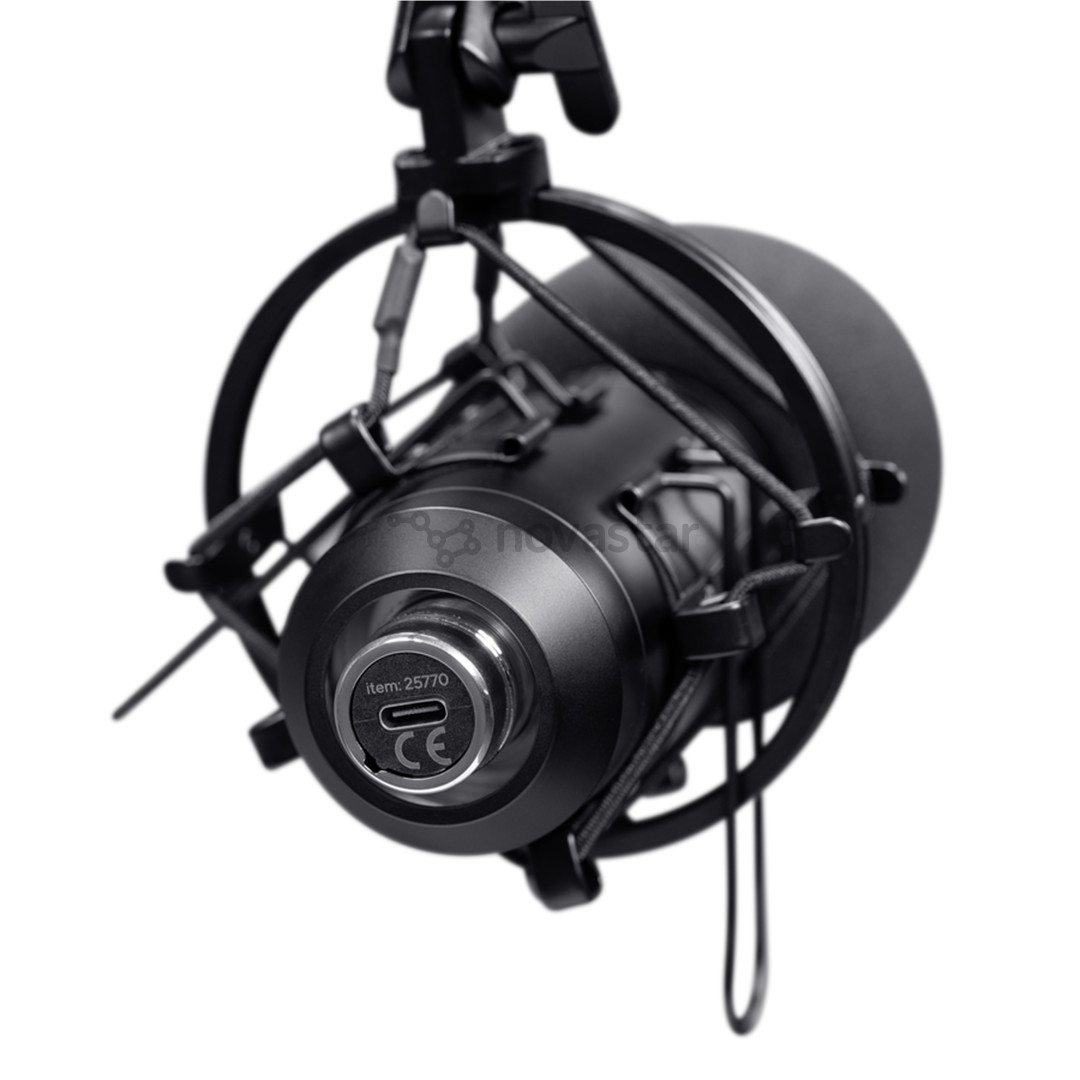 Trust GXT270 Emita II+, juodas - Mikrofonas su stovu