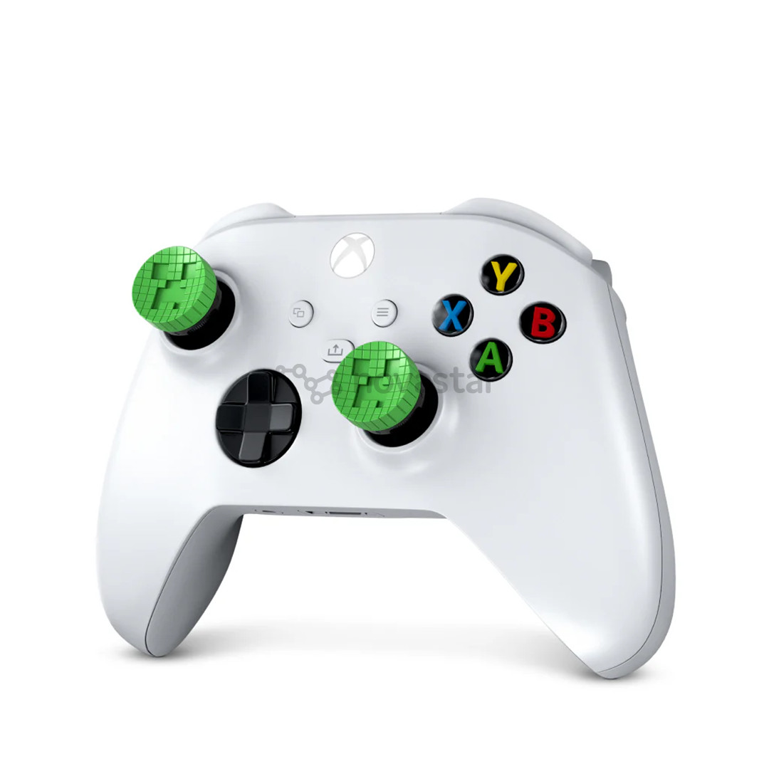 KontrolFreek Minecraft Thumbsticks Creeper Edition, Xbox, žali - Svirtelių dangteliai