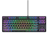 Trust GXT 864 Cada TKL, US, juoda - Klaviatūra