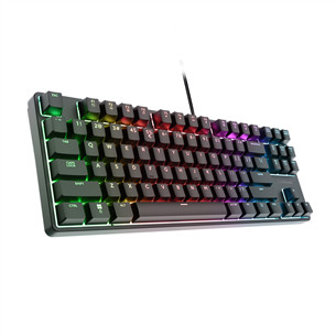 Trust GXT 864 Cada TKL, US, juoda - Klaviatūra