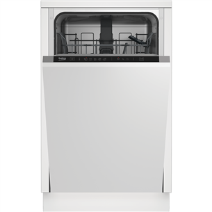 Beko, 10 komplektų talpa, plotis 44,8 cm - Įmontuojama indaplovė DIS35026