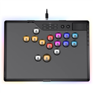 Corsair Novablade Pro, PlayStation, juodas - Žaidimų pultelis 840440401735