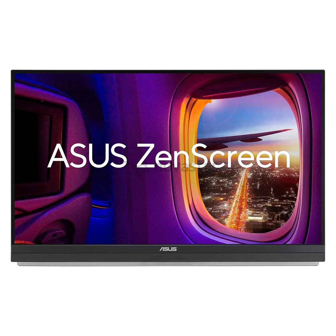 Asus Zenscreen MB229CF, 22'', 100 Hz, nešiojamas, pilkas- Monitorius
