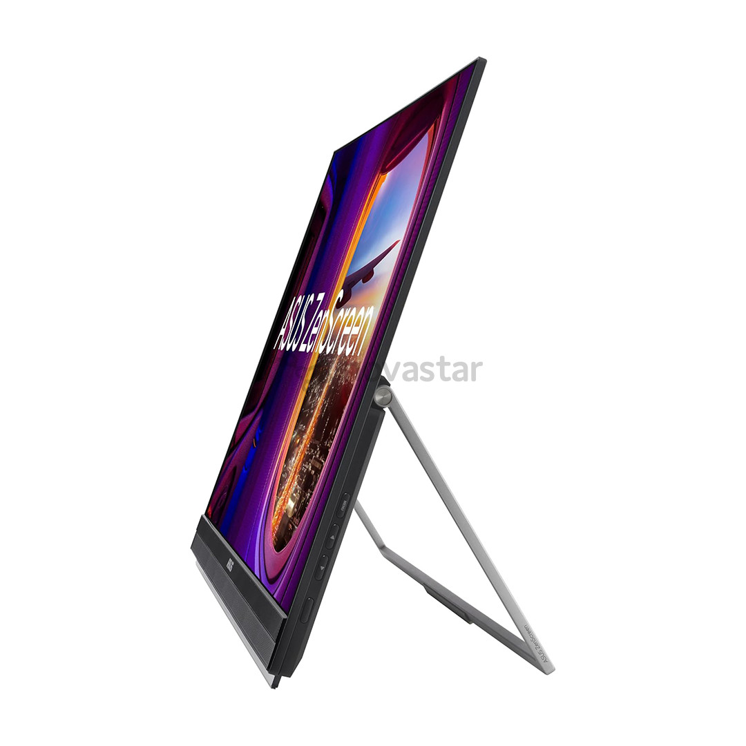 Asus Zenscreen MB229CF, 22'', 100 Hz, nešiojamas, pilkas- Monitorius