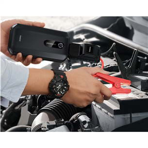 Baseus Super Energy Air Car Jump Starter, 10000 mAh, 1000 A, juoda - Išorinė baterija
