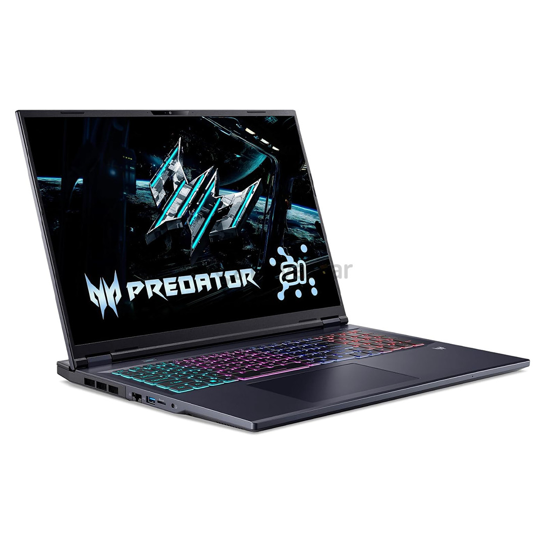 Acer Predator Helios Neo 18 AI, 18'', WQXGA, 165 Hz, Ultra 7, 16 GB, 512 GB, RTX 5060, ENG, juodas - Nešiojamasis kompiuteris